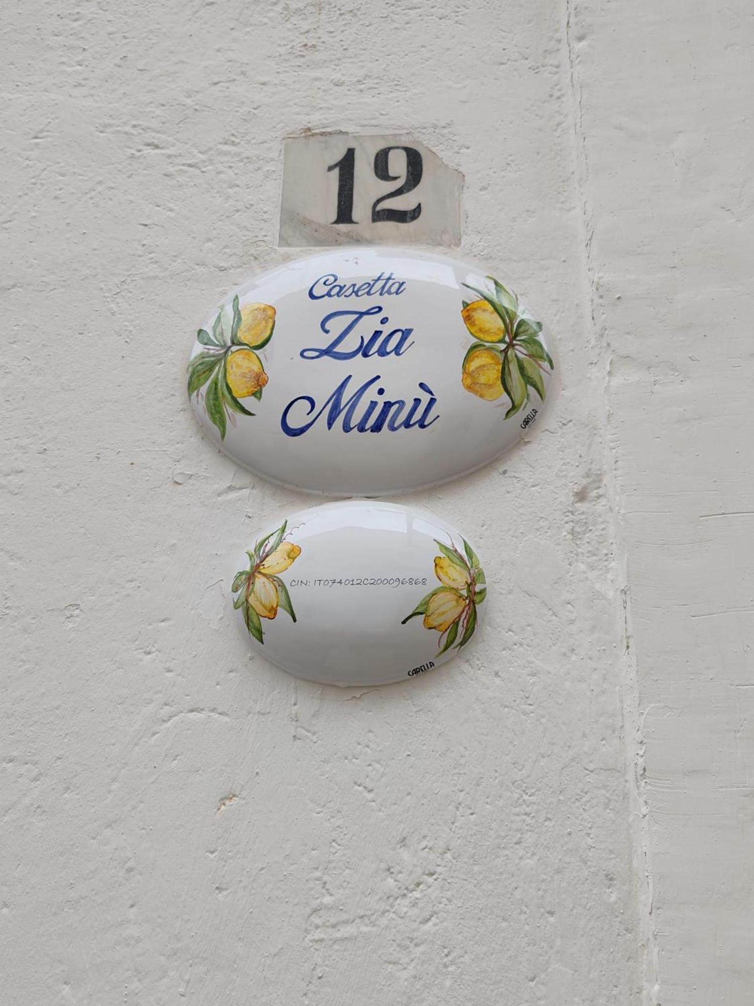 Casetta Zia Minu' Ostuni Buitenkant foto